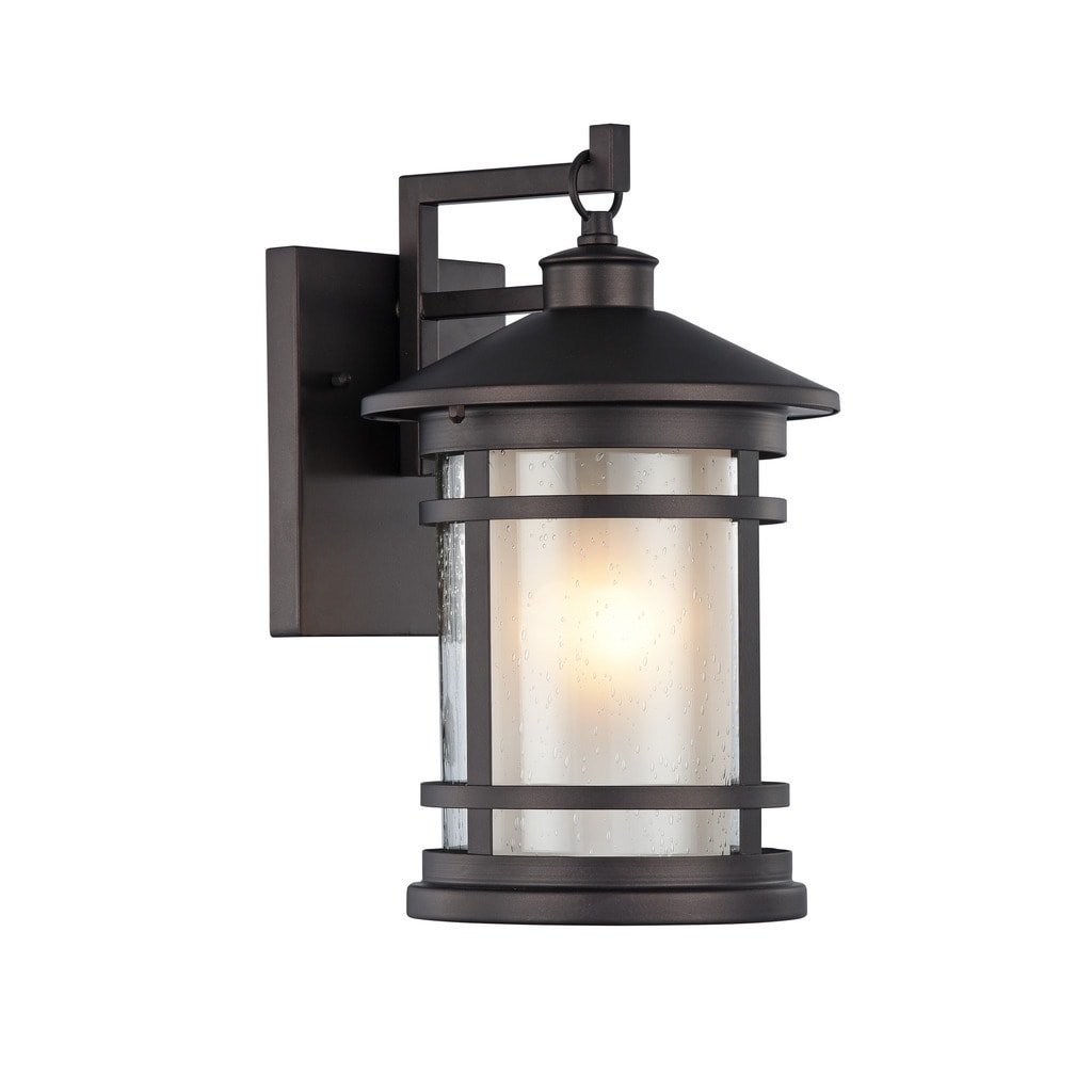 Transitional 1 Light Oil Rubbed Bronze Outdoor Wall Sconce Transitional 1 Light Oil Rubbed Bronze Outdoor Wall Sconce