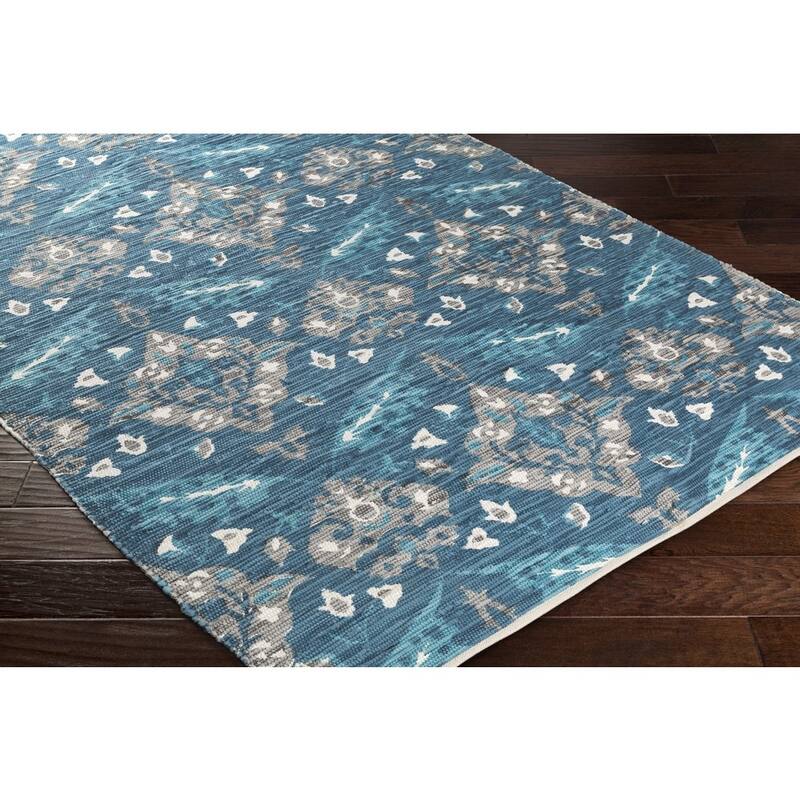 Hand-Woven Via Cotton Rug
