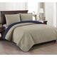 preview thumbnail 6 of 22, Brielle Honeycomb Reversible 3-piece Quilt Set