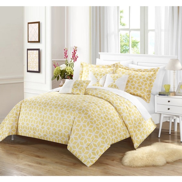 chic home lea 10 piece comforter set plu