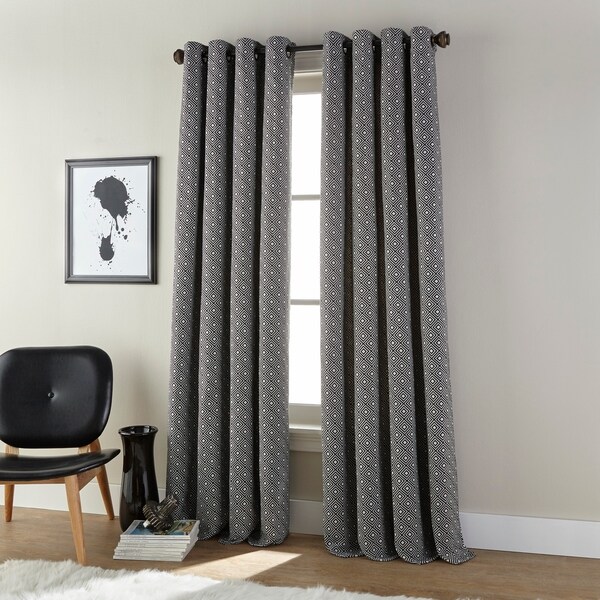 Nanshing Harrison 54 x 84-inch Grommet-top Single Curtain Panel - 54X84