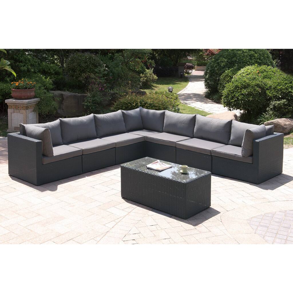 Arinsal 7-piece Patio Sectional Sofa