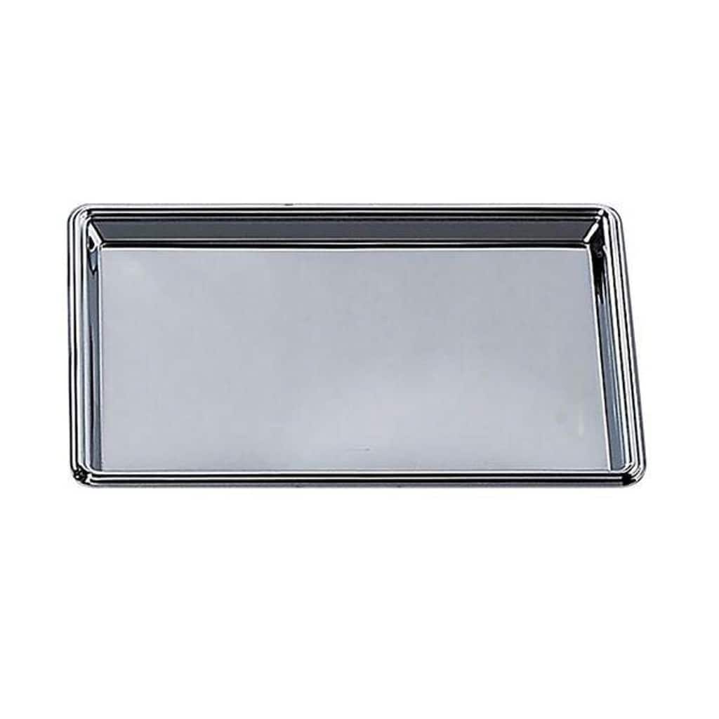 Nickel Plated Stainless Steel Rectangular Tray