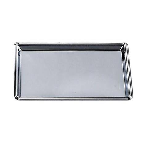 Heim Concept Nickel Plated Stainless Steel Rectangular Tray
