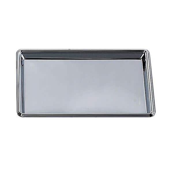 slide 1 of 1, Heim Concept Nickel Plated Stainless Steel Rectangular Tray