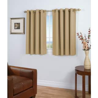 Buy Grey 45 Inches Curtains Drapes Online At Overstock Com