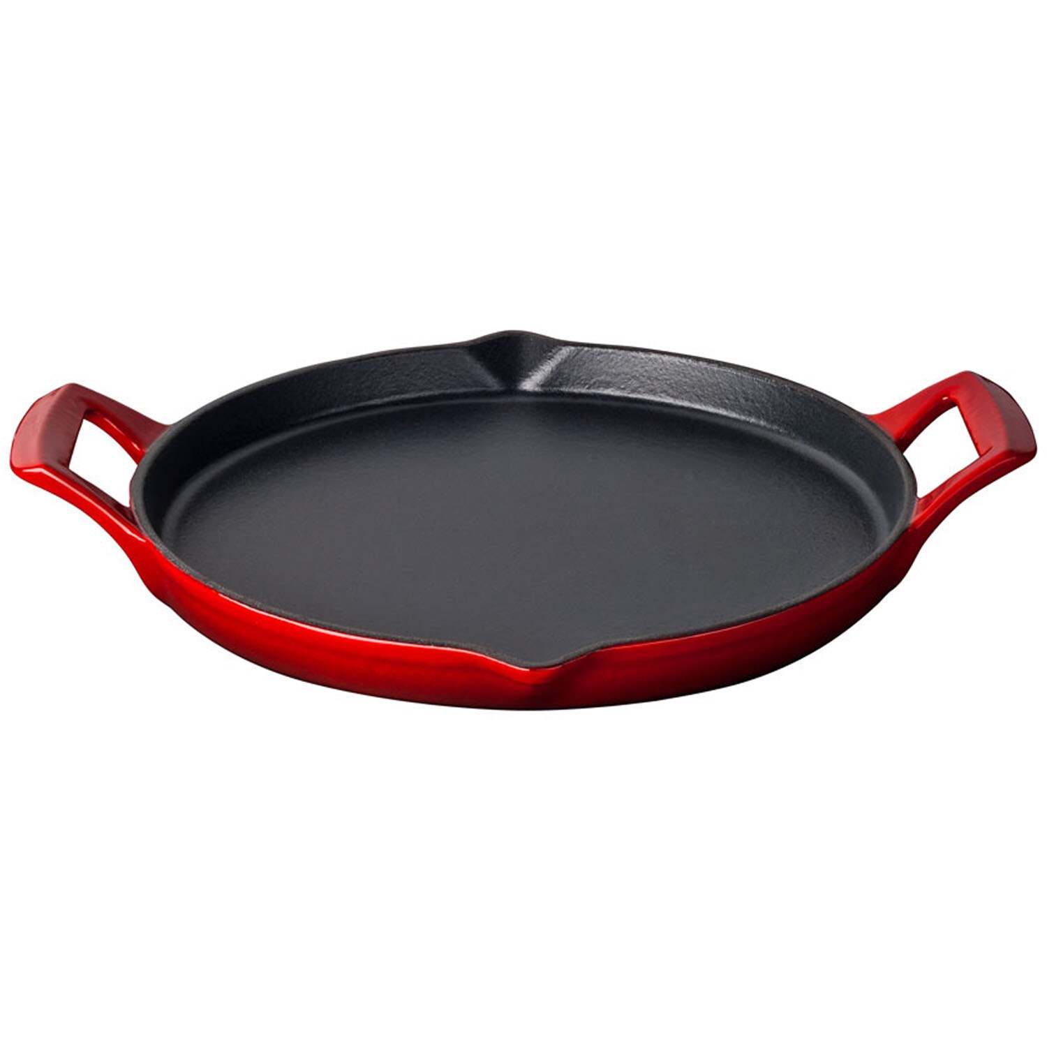 https://ak1.ostkcdn.com/images/products/12343482/La-Cuisine-Round-12-In.-Cast-Iron-Shallow-Griddle-with-2-Wedge-Handles-and-Enamel-Finish-Red-a1cbc423-6438-4768-9872-e053d8343e4d.jpg