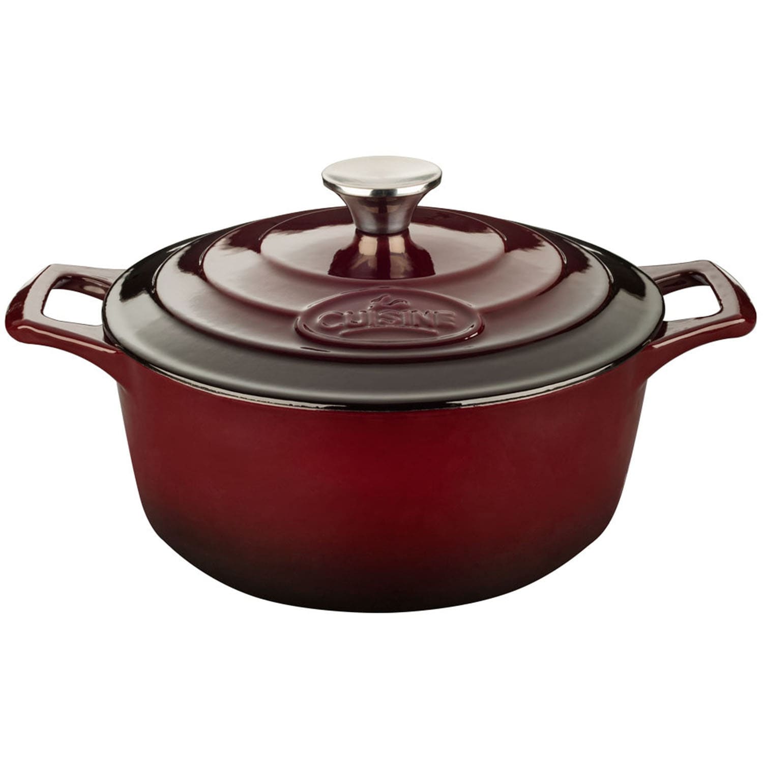 La Cuisine PRO Ruby Cast Iron Oval 6.75-quart Casserole Dish - Bed Bath &  Beyond - 11367709