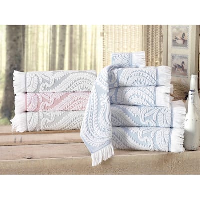 Laina Turkish Cotton Hand Towel (Set of 8) - 16x28 inches