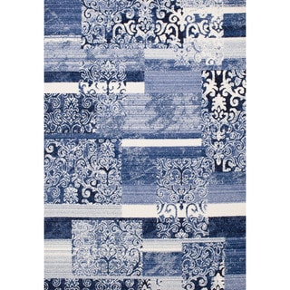 Christopher Knight Home Sinora Veronique Blue Geometric Rug - Bed Bath ...
