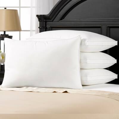 Ella Jayne Luxury Plush Gusseted Down-alt. Gel Fiber Pillows (Set of 4)