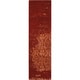 preview thumbnail 11 of 20, Nourison Opaline Area Rug 2' 3" x 8' - Burnt/Orange - Runner
