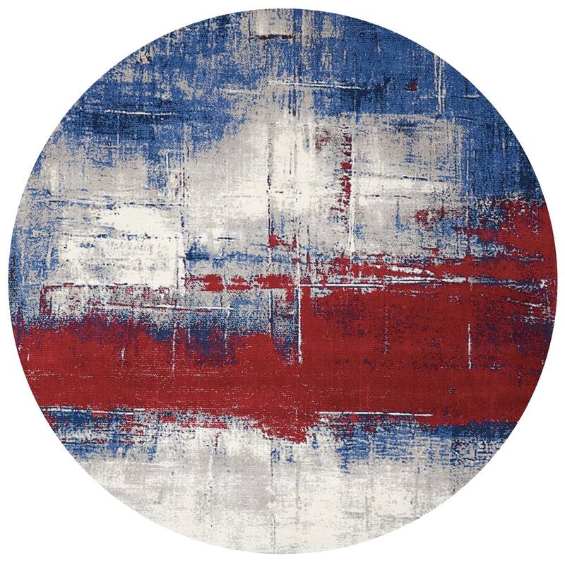 Nourison Twilight Area Rug - 8' Round - Multi - Round