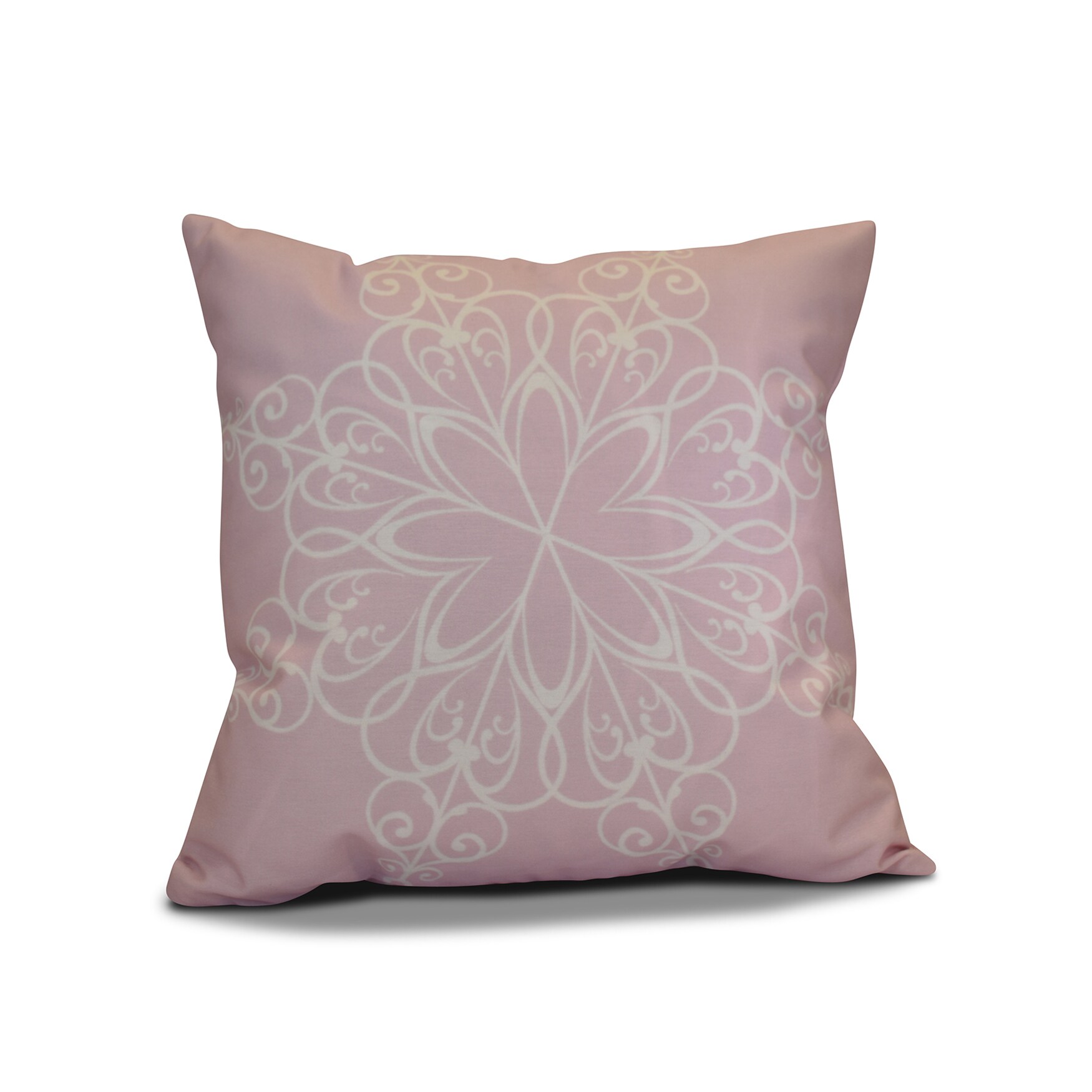 Shop 20 X 20 Inch Snowflake Geometric Holiday Print Outdoor Pillow
