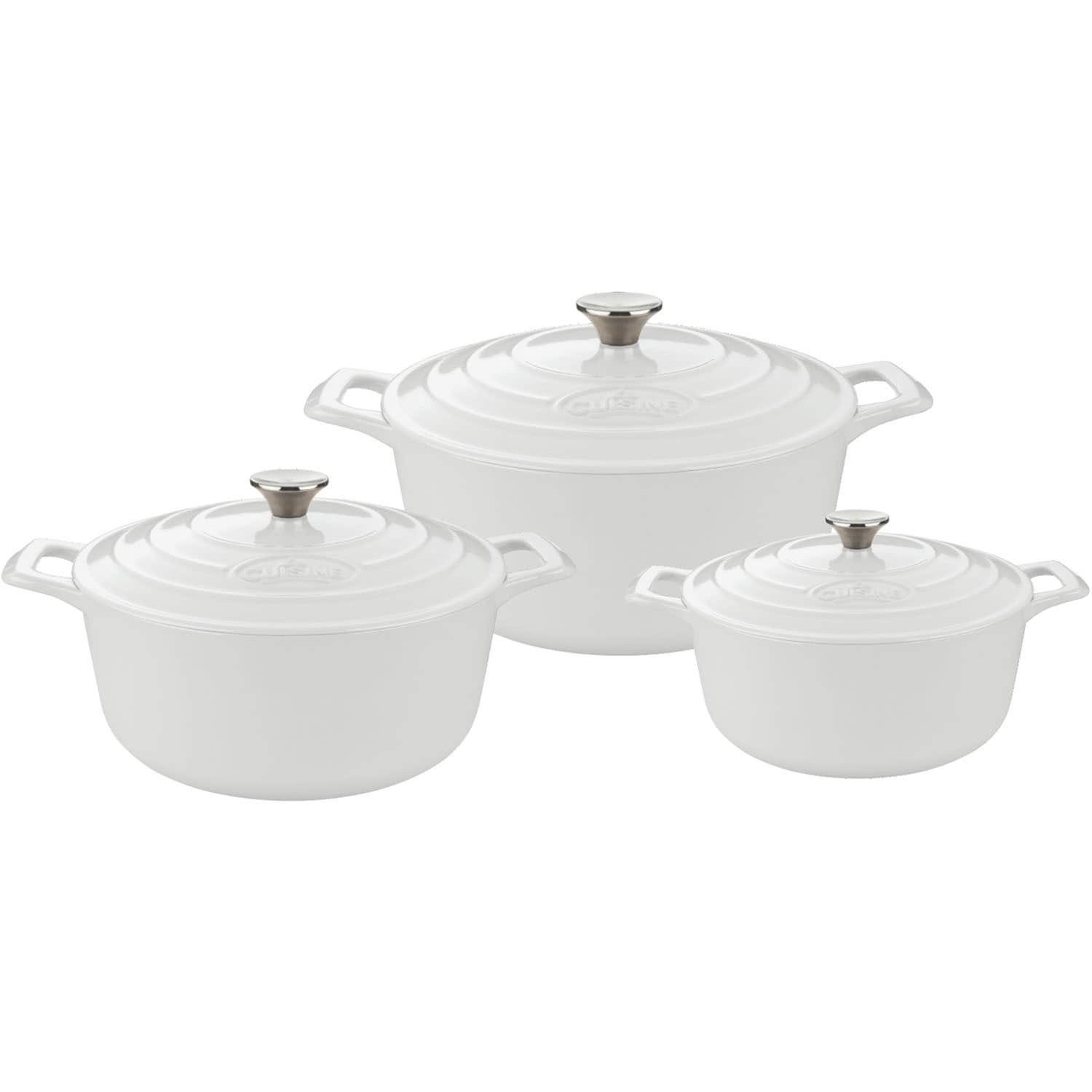 https://ak1.ostkcdn.com/images/products/12344720/La-Cuisine-PRO-6-Pc.-Round-Cast-Iron-Casserole-Set-with-Enamel-Finish-White-165d5c0c-2f20-4f4f-90c1-bfb49fdba392.jpg