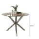 Coaster Company Chrome Glass Top Dining Table - Thumbnail 3