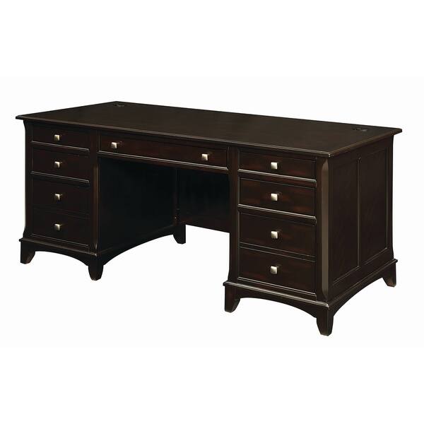 Shop Coaster Company Espresso Brown File Cabinet Desk On Sale