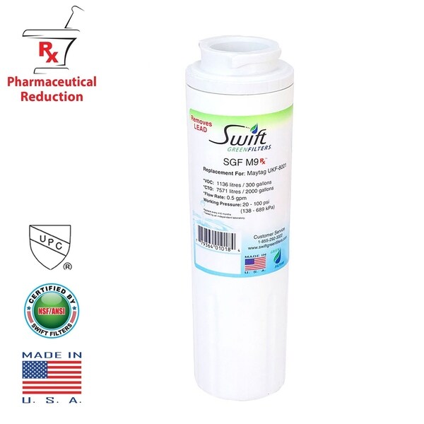 Replacement Maytag UKF8001 4396395 EDR4RXD1 Refrigerator Water Filter SGF-M9 RX