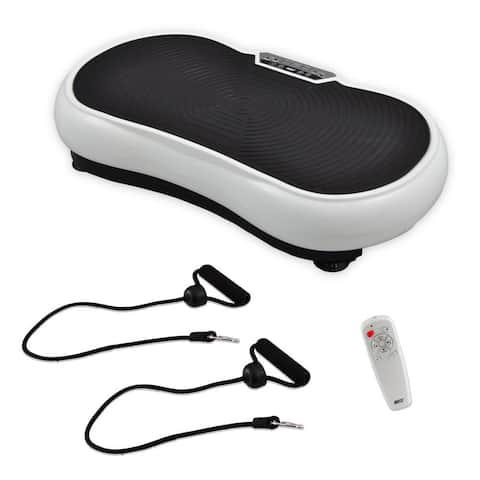 Hurtle HURVBTR30 Standing Platform Exercise and Workout Trainer Vibration Fitness Machine
