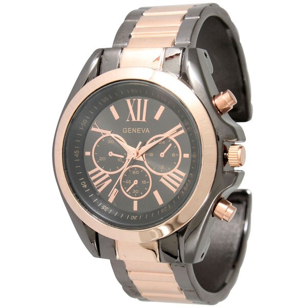 Olivia Pratt Classic Roman Numeral Bangle Watch