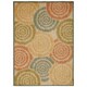 preview thumbnail 2 of 20, Nourison Aristo ARS08 Area Rug 3'9" x 5'9" - Blue/Multi - Rectangle