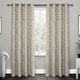 preview thumbnail 12 of 55, ATI Home Kilberry Woven Blackout Grommet Top Curtain Panel Pair 52x108 - Dove Grey