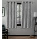 preview thumbnail 34 of 55, ATI Home Kilberry Woven Blackout Grommet Top Curtain Panel Pair