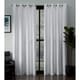 preview thumbnail 16 of 55, ATI Home Kilberry Woven Blackout Grommet Top Curtain Panel Pair 52x108 - Winter