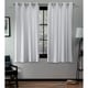 preview thumbnail 47 of 55, ATI Home Kilberry Woven Blackout Grommet Top Curtain Panel Pair