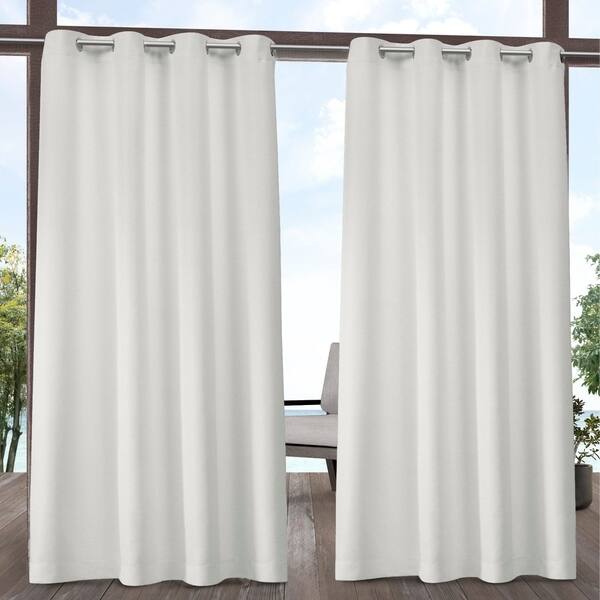 Shop Ati Home Indoor Outdoor Solid Cabana Grommet Top Curtain