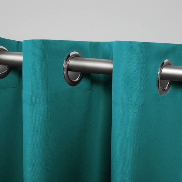 Shop Ati Home Indoor Outdoor Solid Cabana Grommet Top Curtain