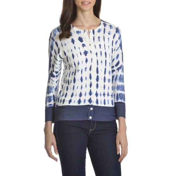 verve ami navy cardigan