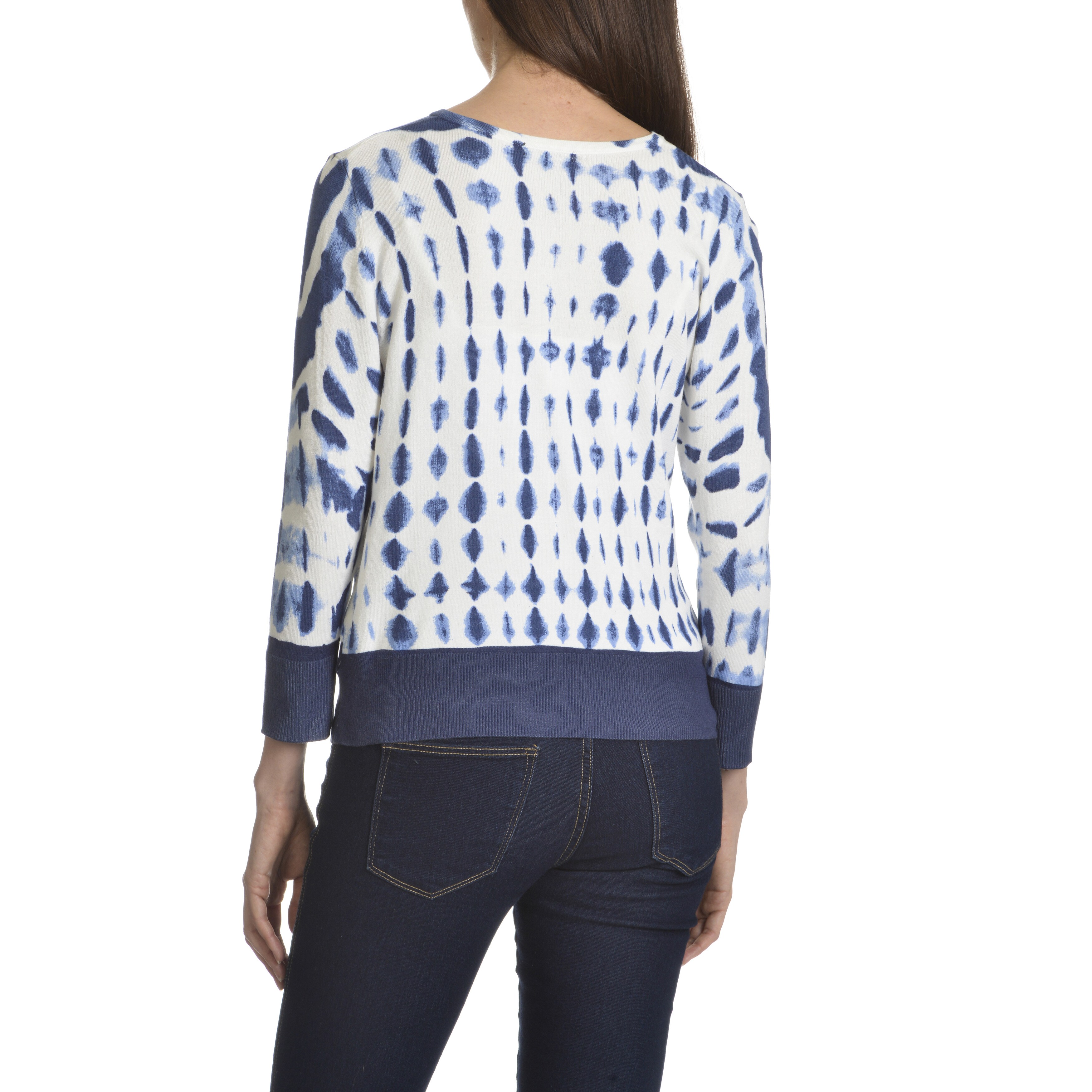 verve ami navy cardigan