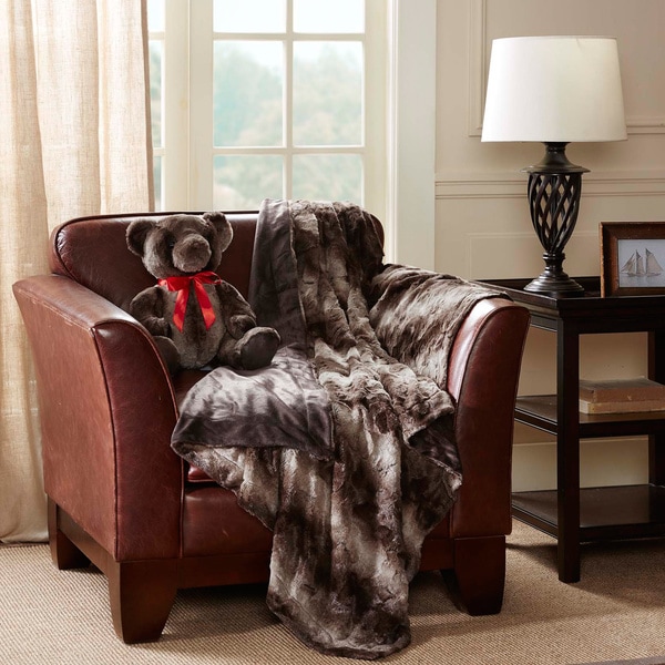 Pinzon faux fur throw blanket hot sale