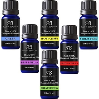 Radha Top 6 Essential Oil Blends Set