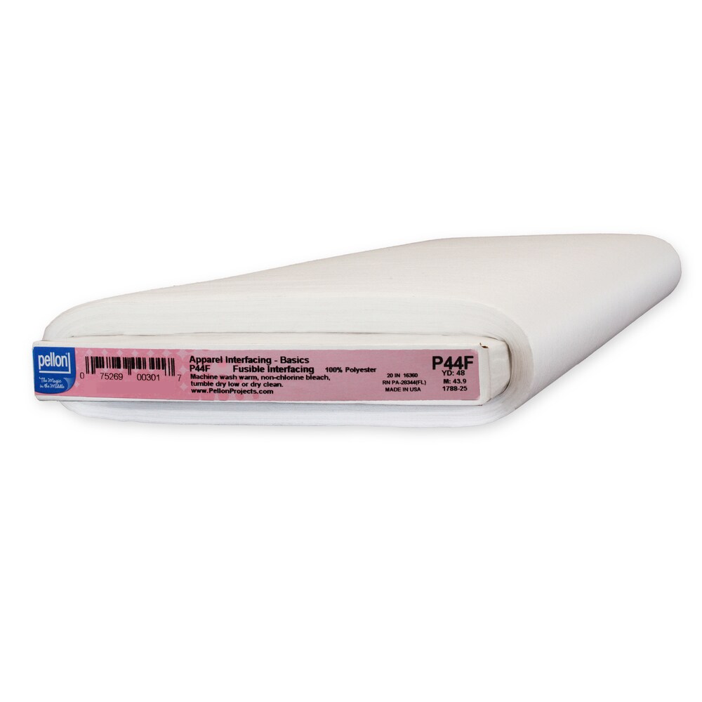 20 by 30 yd Pellon ES114 Easy-Shaper Fusible Interfacing White