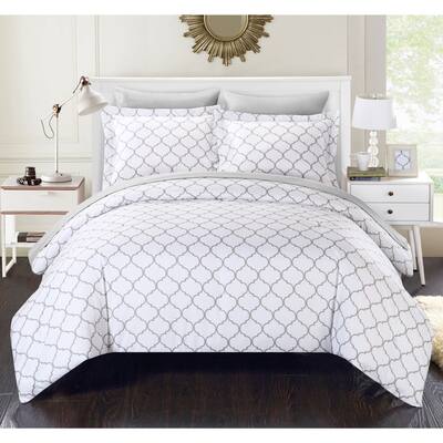 Chic Home Maitland BIB Grey Comforter 7-Piece Set