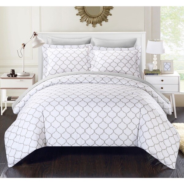 Chic Home Maitland BIB Grey Comforter 7-Piece Set