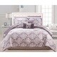 preview thumbnail 3 of 18, Gracewood Hollow Cornwell Purple 10-piece Comforter Set