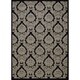 preview thumbnail 26 of 42, Nourison Ultima UL513 Area Rug 2'6" x 4' - Ivory/Black - Rectangle