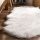 preview thumbnail 5 of 32, Nuloom Double Faux Flokati Sheepskin Shag Runner Rug