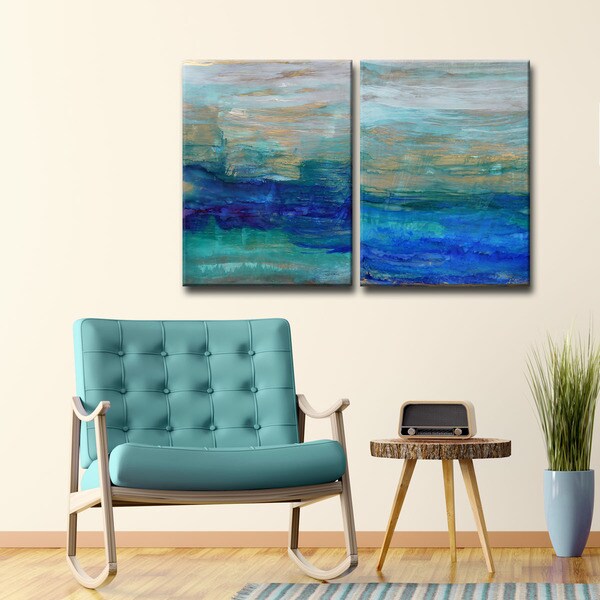 Ready2HangArt 'Sea Spray' by Norman Wyatt Jr. Canvas Art