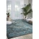 preview thumbnail 12 of 18, Nourison Opaline Area Rug 3'9" x 5'9" - Black/Blue - Runner/Rectangle