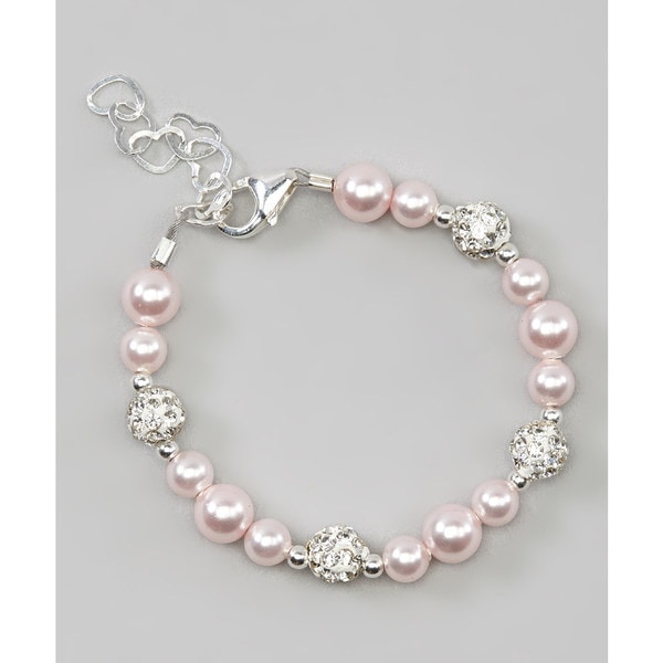 Cute Pink Baby Bracelet Jewelry On Free Shipping Cute Pink Baby Bracelet Jewelry