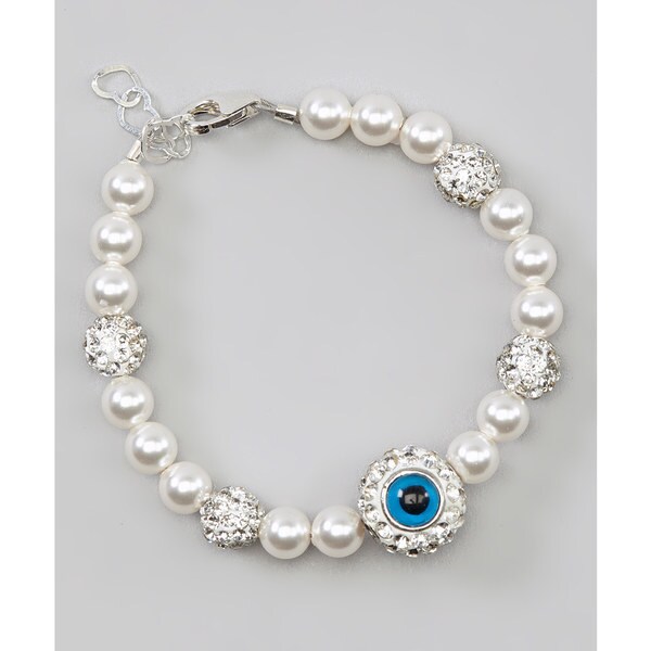 Crystal Dream Luxury Swarovksi Handmade Chamsa Keepsake Uni Crystal Dream Luxury Swarovksi Handmade Chamsa Keepsake Uni Infant Bracelet