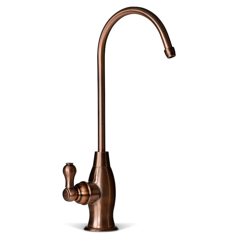iSpring Reverse Osmosis Filtration System Drinking Faucet -Coke Shaped - Antique