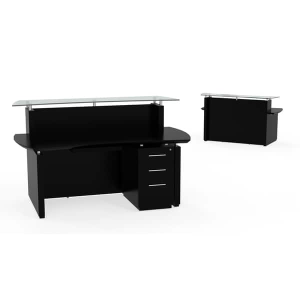 Shop Mayline Sterling Series 72 Inch Reception Desk Free