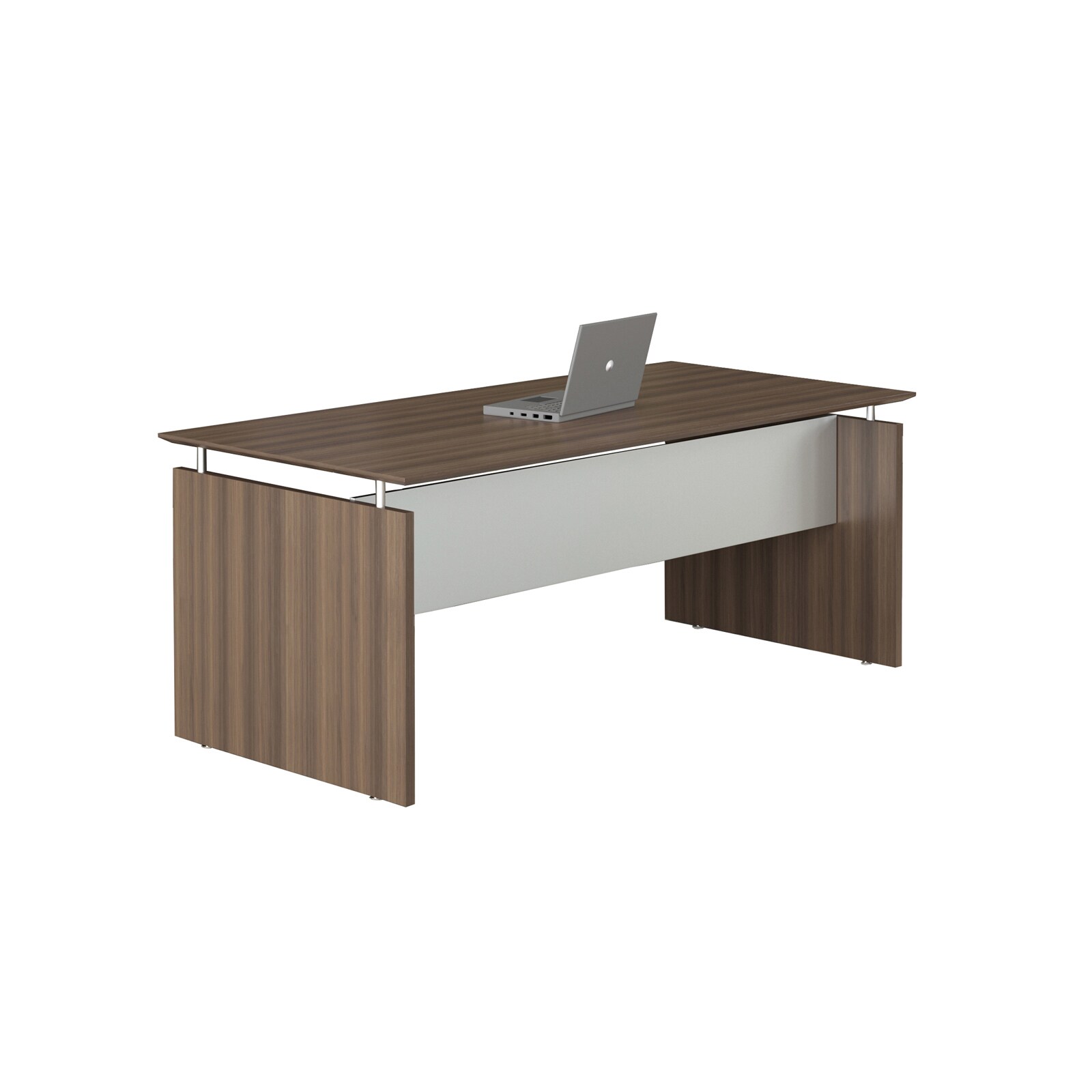 Shop Black Friday Deals On Mayline Medina Series 72 Inch Rectangular Straight Executive Desk Overstock 12353332