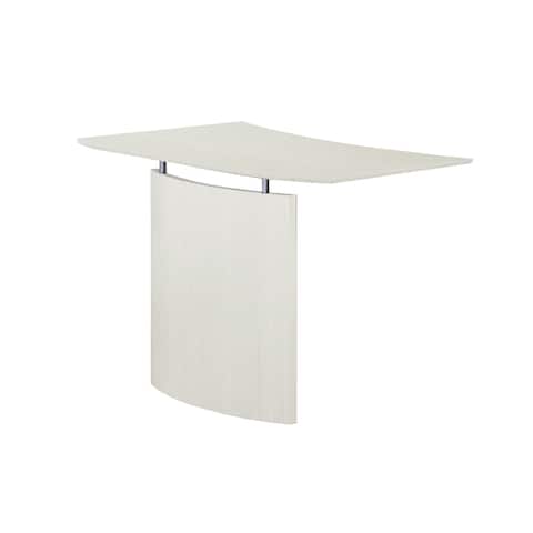 Mayline Medina 48-1/2" Non-Handed Straight Bridge for use with Desk or Credenza, sold separately