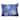 A&B Home Blue Polyester Embroidered Pillow